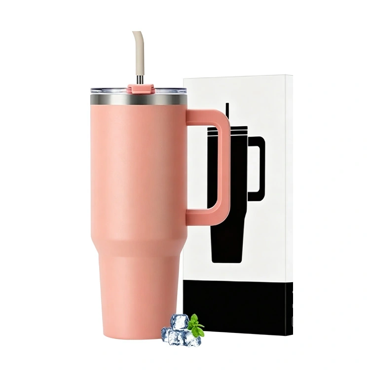 Tasse isolée à double paroi de 40 oz pour voiture de voyage