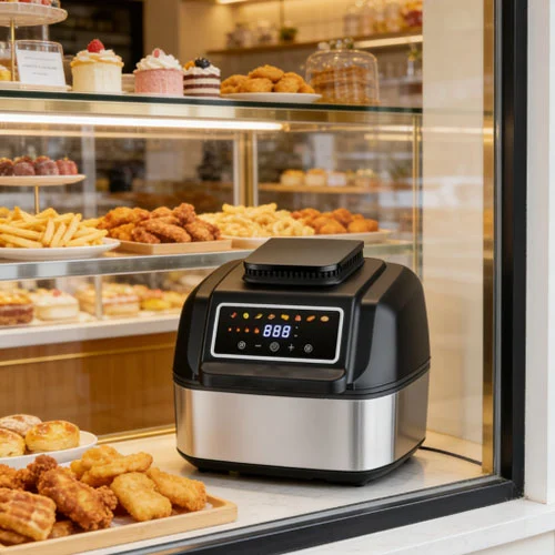 8in1 Indoor Grill With Air Fryer