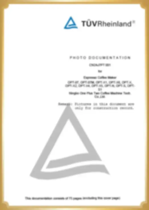 Certifications