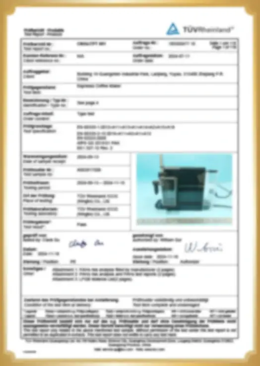 Certifications